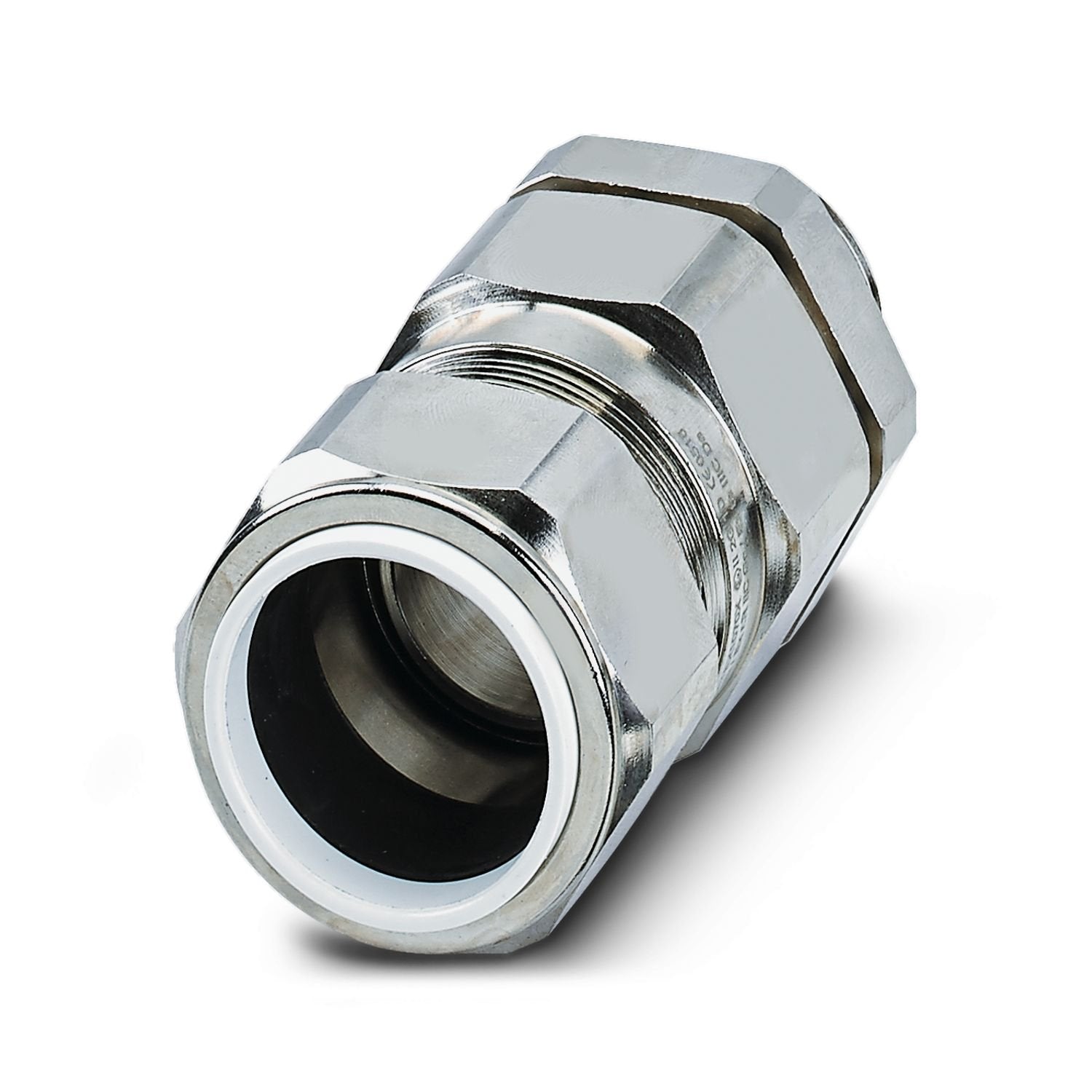 Cable gland, material for screw connection: Brass, nickel-plated, application: Ex, external cable diameter 12.5 mm ... 20.9 mm, shielding: yes, connecting thread: M20 x 1.5, color: silver-colored