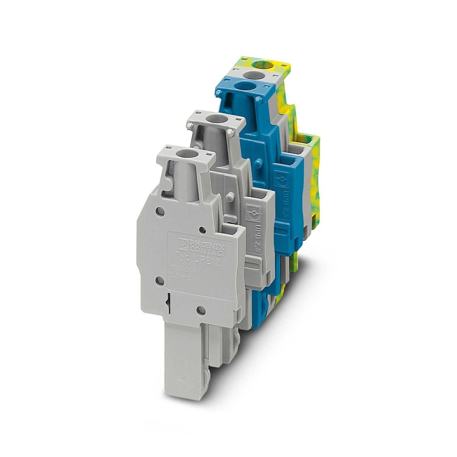 Plug, nom. voltage: 500 V, nominal current: 24 A, number of positions: 1, connection method: Screw connection, Rated cross section: 2.5 mm 2 , cross section: 0.14 mm 2 - 4 mm 2 , color: gray