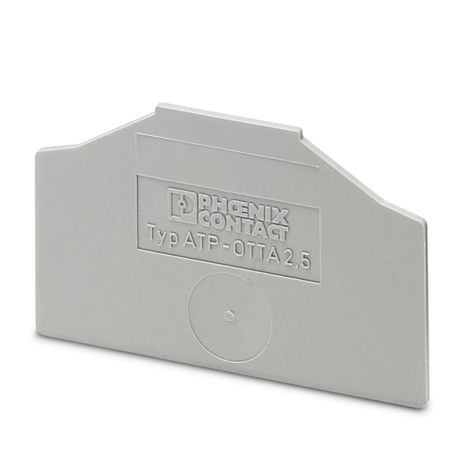 Partition plate, depth: 34.3 mm, width: 1.5 mm, height: 55.7 mm, color: gray