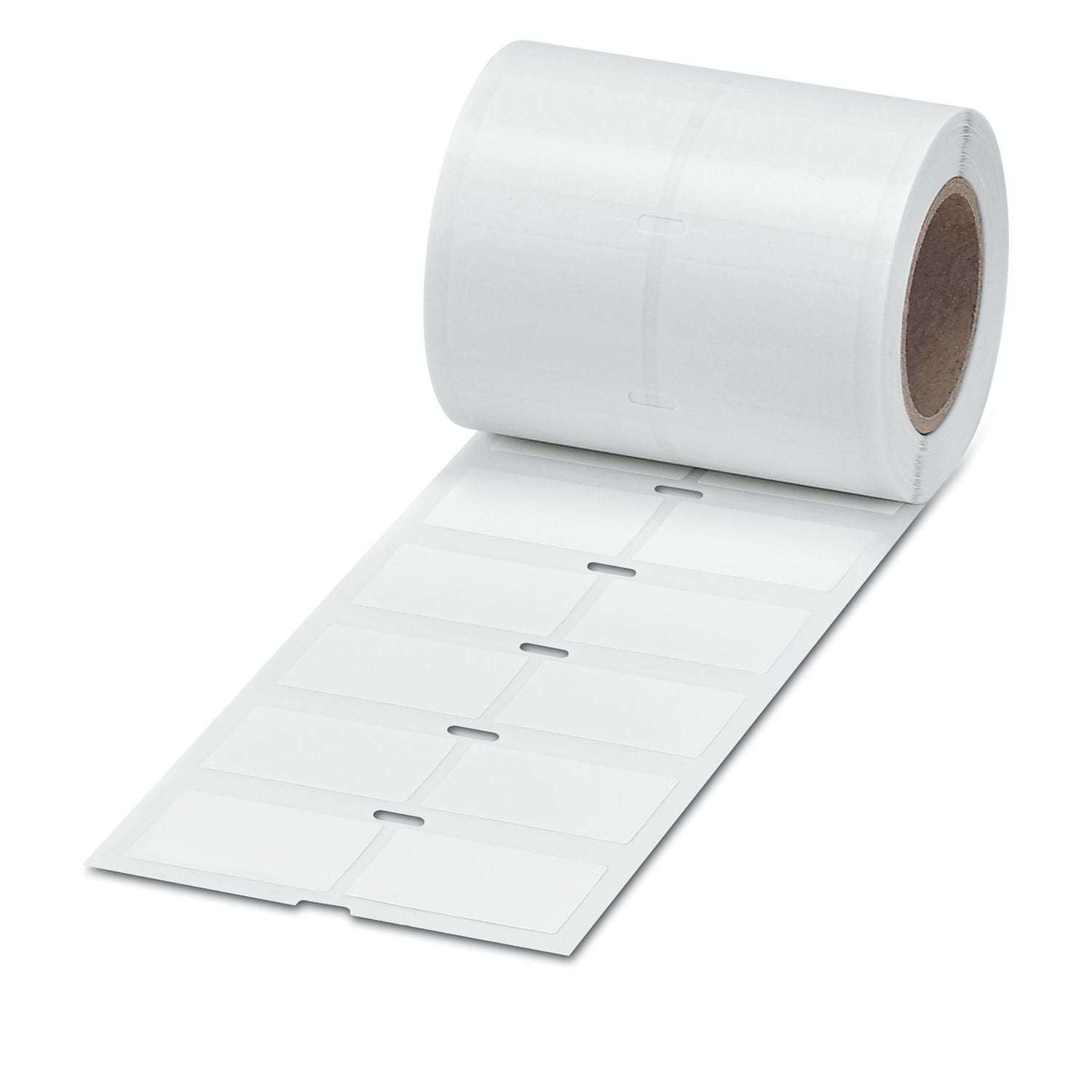 Label, Roll, white, unmarked, can be labeled with: THERMOMARK E.300 (D)/600 (D), THERMOMARK ROLL 2.0, THERMOMARK ROLL, THERMOMARK ROLL X1, THERMOMARK ROLLMASTER 300/600, THERMOMARK X1.2, mounting type: adhesive, Number of individual labels: 1000, text field height: 25 mm, text field width: 40 mm