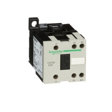 TeSys SK control relay, 2 NO, 600 V, 120 VAC 50/60 Hz coil (TeSys SK control relay 2 NO) is a Schneider Electric product. Designed for reliable performance and long service life. Available across Iraq — contact us for pricing and delivery options.