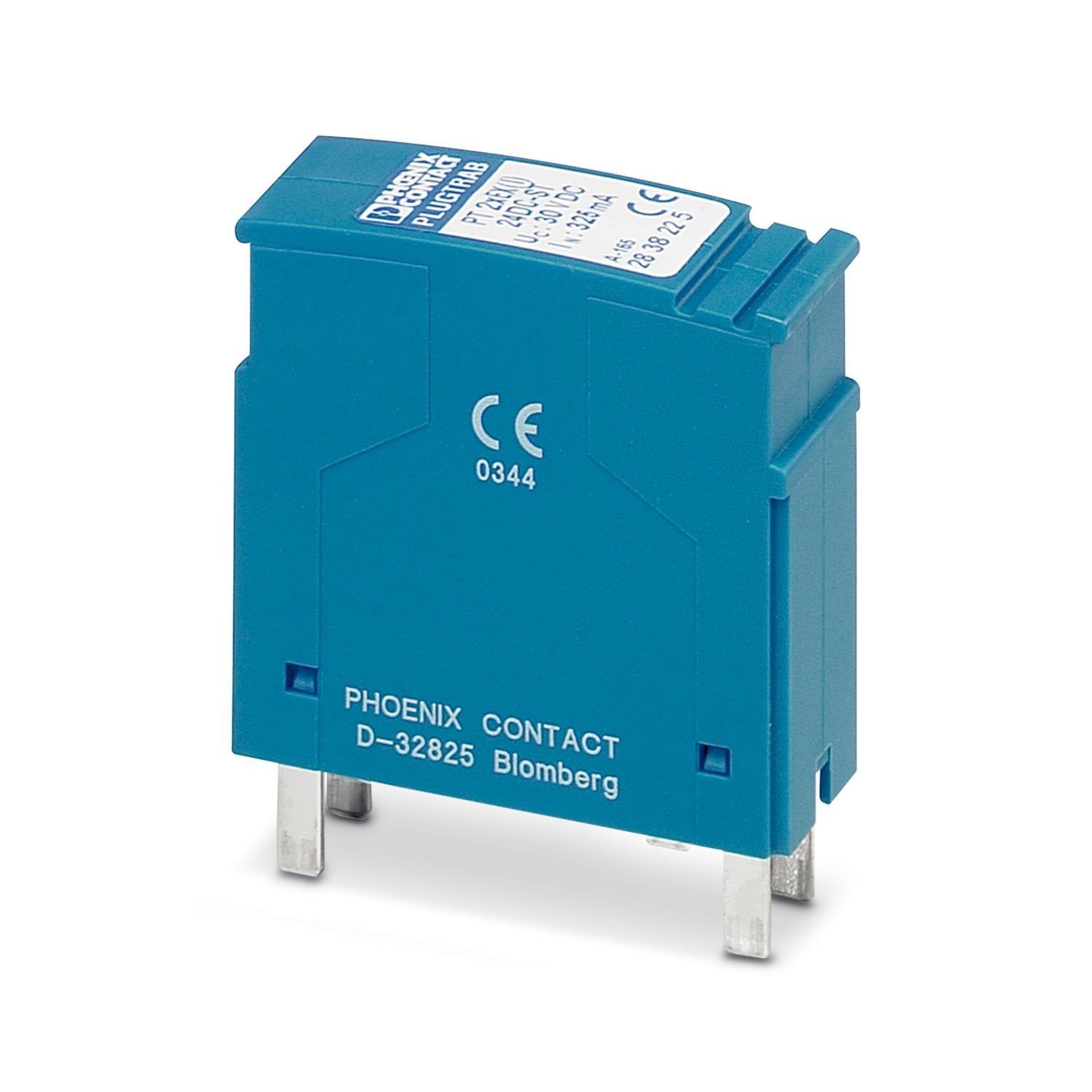 PT protective plug with protective circuit for two 2-wire floating Ex i signal circuits. Nominal voltage: 24 V DC, HART-compatible.