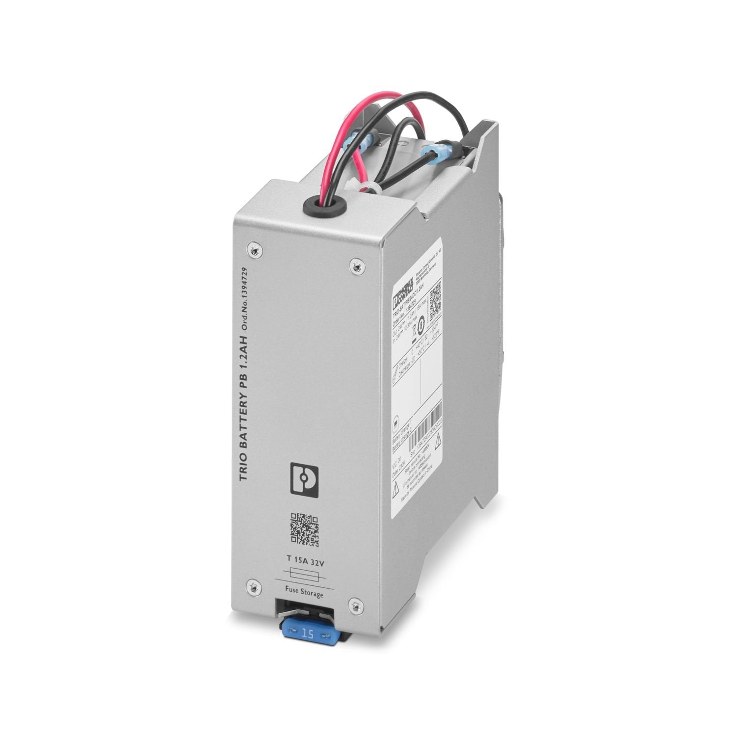 Battery module (device with battery), VRLA-AGM, 24 V DC, 1.2 Ah