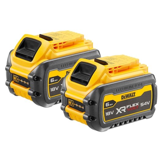 x2 DCB546 6Ah Flexvolt Batteries