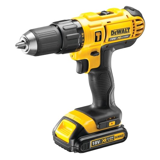 18V XR Drill Driver - 1 X 1.3Ah Batteries