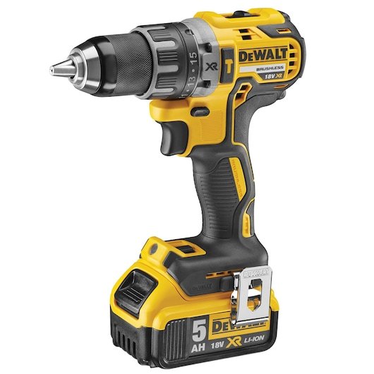 18V XR Brushless Drill Driver - 2 X 5Ah Batteries