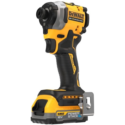 18V XR Brushless Compact Impact Driver - 2 X POWERSTACK