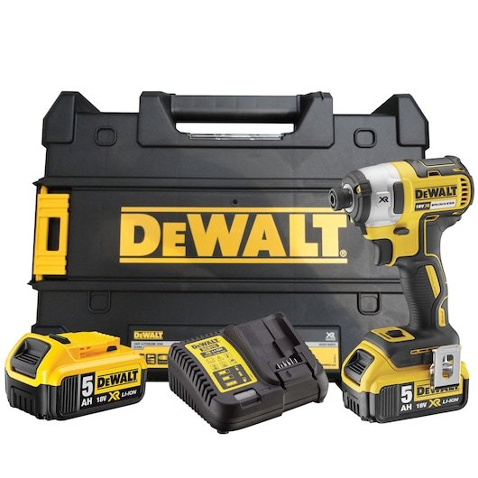18V XR Brushless Impact Driver - 2 X 5Ah