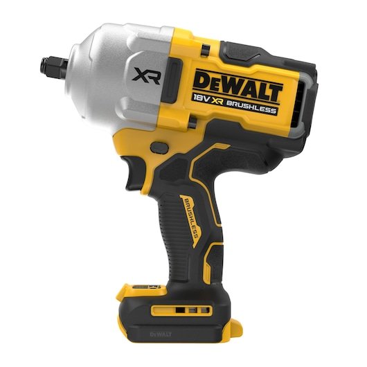 Side view image of an 18V XR Brushless 1/2 inch High Torque Impact Wrench