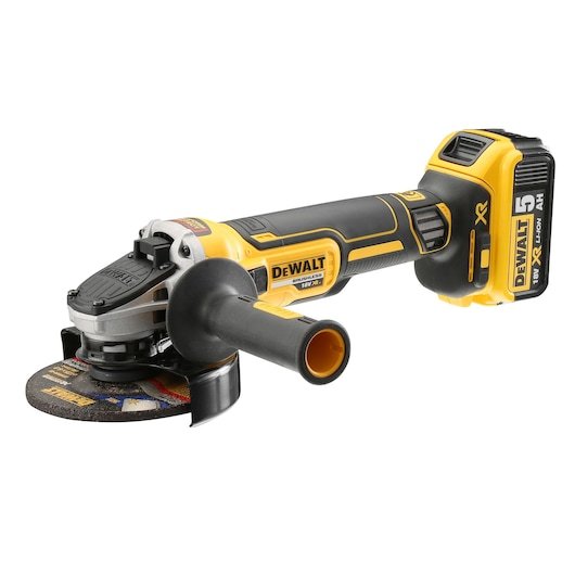 18V XR Brushless Angle Grinder (2 X 5 Ah) (125 mm)