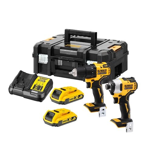 18V XR Brushless Twin Kit - 2 X 2Ah