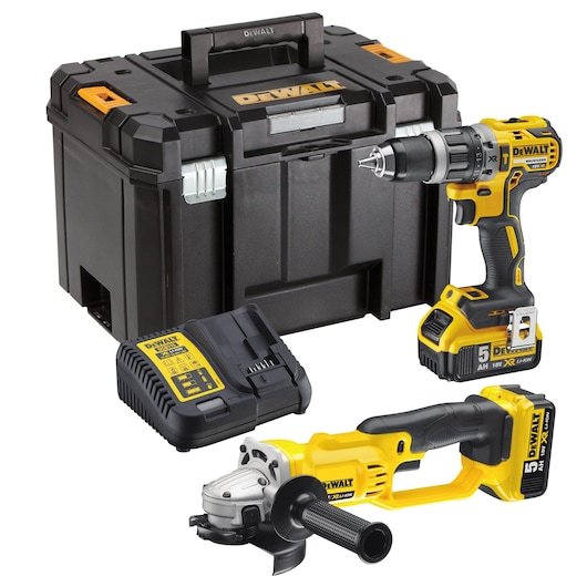 18V XR Twin Kit - 2 X 5Ah