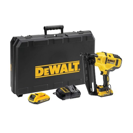 18V XR Brushless 16 Gauge Second Fix Nailer (16 Gauge) (2 X 2 Ah)