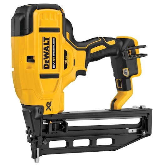 18V XR Brushless Second Fix Straight Nailer (16 Gauge) (Bare Unit)