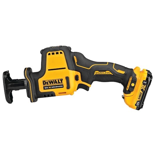 12V XR Brushless Sub Compact Reciprocating Saw (2 x 2 Ah)