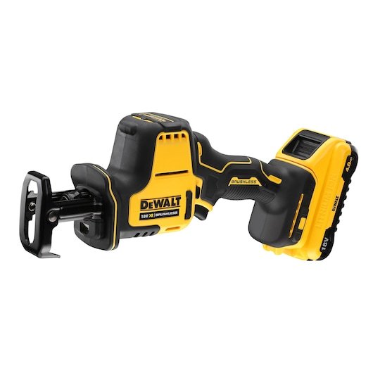 18V XR Brushless Sub Compact Reciprocating Saw - 2x 4.0Ah