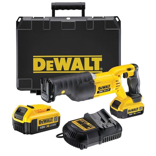 18V XR Reciprocating Saw - 2 x 4Ah