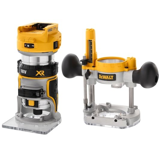 18V XR Brushless 8mm (1/4") Router - Bare Unit