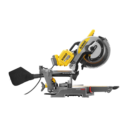54V XR FLEXVOLT 305mm Cordless Mitre Saw Side View