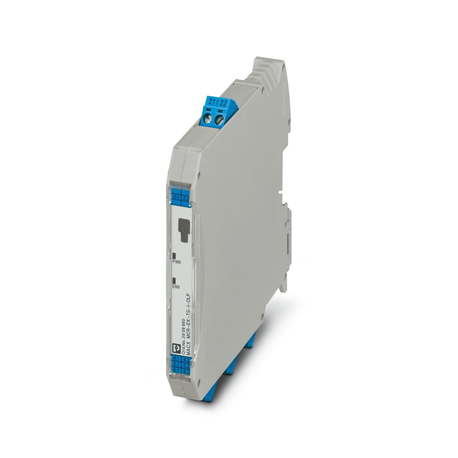Ex i-Output loop-powered temperature transducer for transmitting up to 2 sensor signals from RTD and TC sensors, as well as from resistance and voltage sensors via 4 mA ... 20 mA. HART, Ex i signal conditioners with SIL functional safety, Standard configuration, Safety Integrity Level (SIL, IEC 61508): 2, Systematic Capability: 3, Screw connection