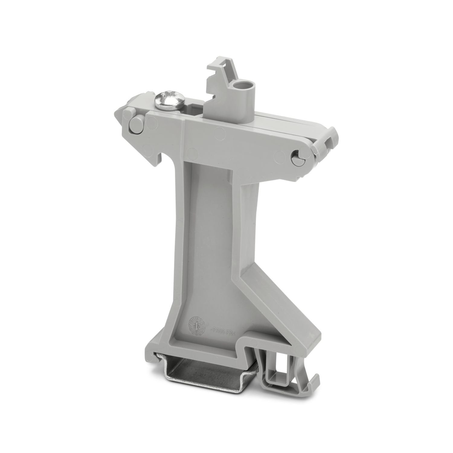 DIN rail adapter for fixing a second installation level with an NS 35 DIN rail.