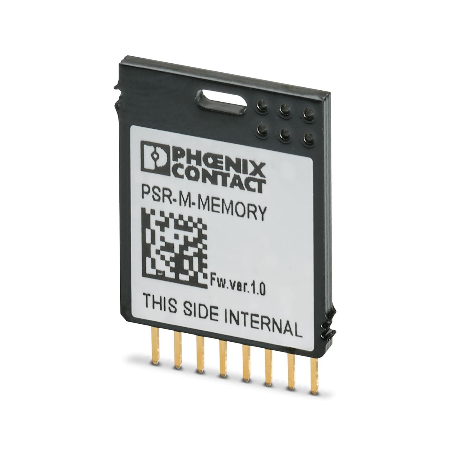 Optional memory block for the PSRmodular system for easy storage and backup of configuration data. When using the PSR-M-B3 base module, use the memory card from item revision 1105142-1.