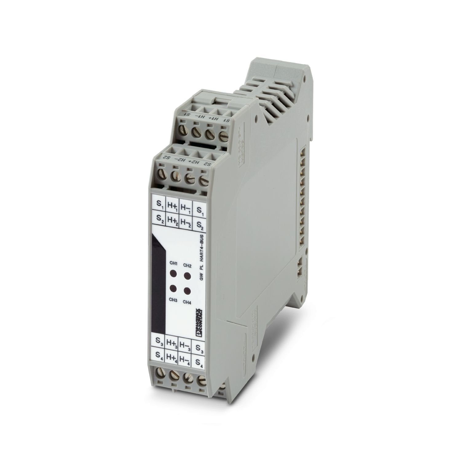 Four-channel HART® expansion module, with screw connection