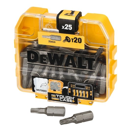 High Performance Set T20 in Small Bulk Storage Case (25 mm) (25 pc)