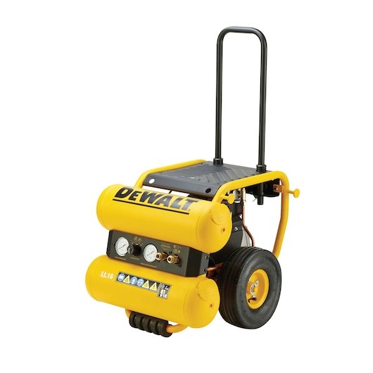 High Performance Job Site Compressor With Added Mobility and Designed to Power Up to 2 Framing Tools at Once (16 Litre)