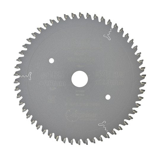EXTREME WORKSHOP 165mm x 20mm 54T Circular Saw Blade