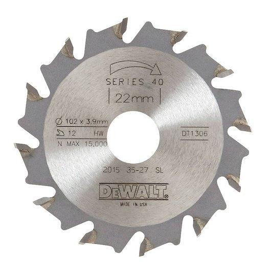 Biscuit Joiner Circular Saw Blade 105mm 30T - straight cutters for DW685K