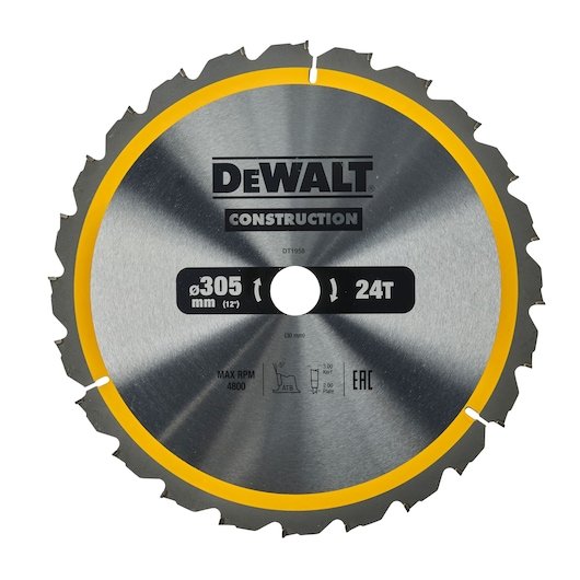 CONSTRUCTION 305mm x 30mm 24T Circular Saw Blade