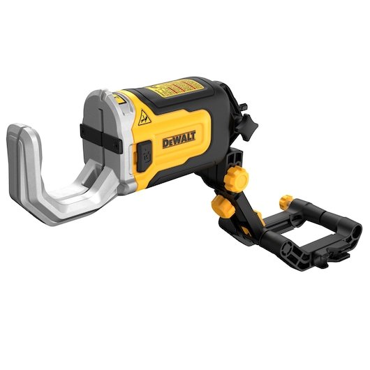Impact Connect PVC/PEX pipe cutter attachment 3/4 view