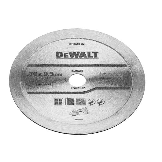 DIAMOND WHEEL 75MM CONTINUOUS TILE BLADE