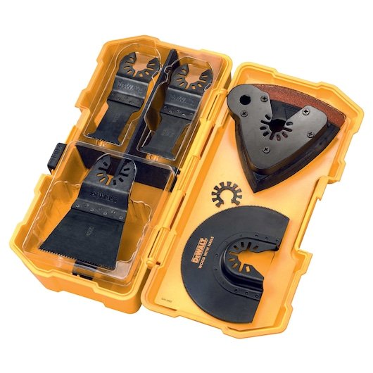 Multi-Tool Oscillating Blade Set With Sand Paper ( 8 pc)