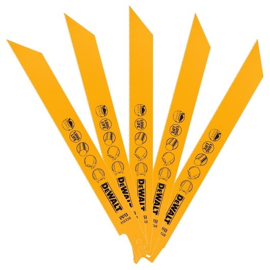 BIM Recip Metal 203mm 18TPI (5 Pack)