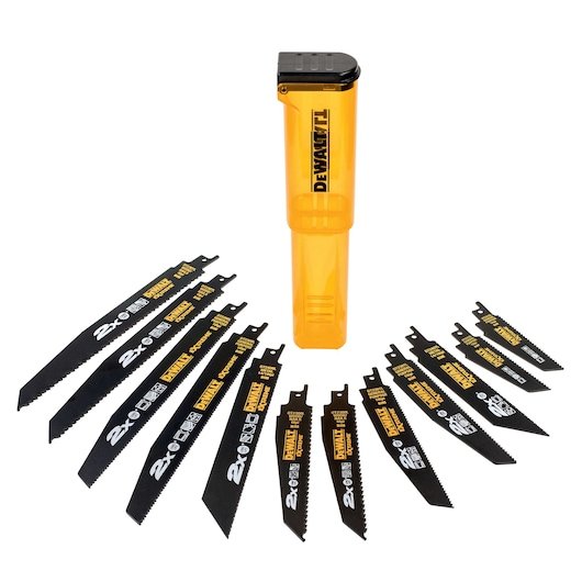 EXTREME 2™ Reciprocating Saw Blade Life Set + Storage Case (12 pc)