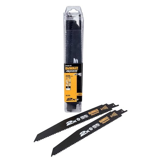 EXTREME 2X LONG LIFE RECIPROCATING SAW BLADE Bulk 25xDT2307L-QZ