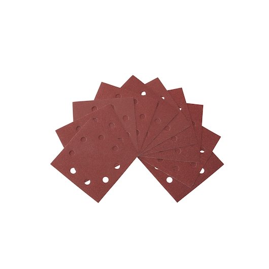 1/4 Sheet 115mm x 115mm 320G Multi Purpose Sandpaper (10 PK)
