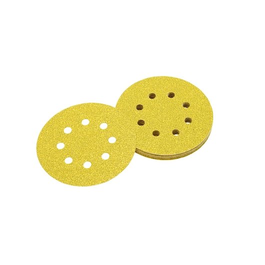 8-Hole ROS Sheet (125 mm Diameter) (40 Grit)