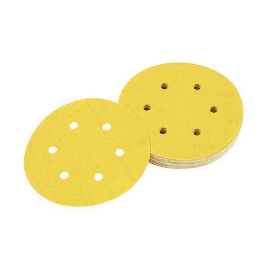 ROS Sheet - 6 hole (150 mm Diameter) (240 Grit)