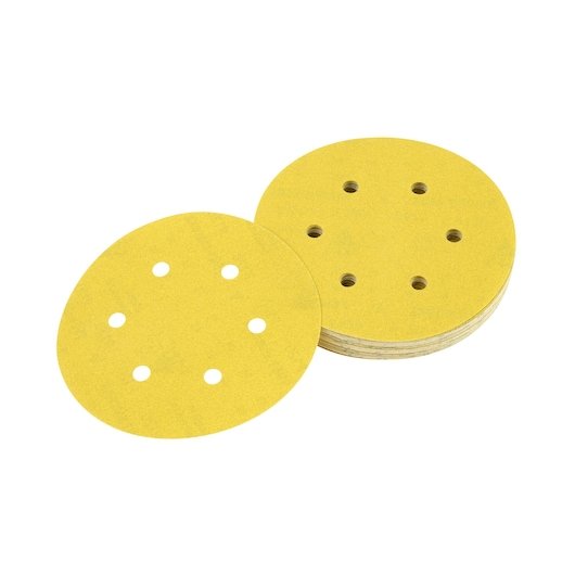 ROS Sheet - 6 hole - (150 mm Diameter) (320 Grit)