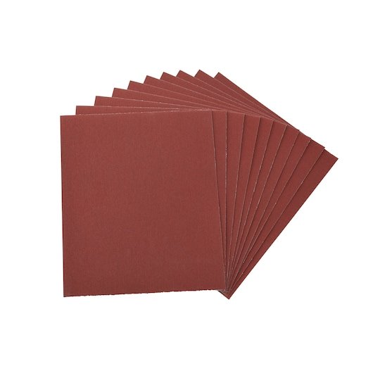 Full Sheet 230mm x 280mm 240G Abrasive Fabric For Metal Sandpaper 10 Pack