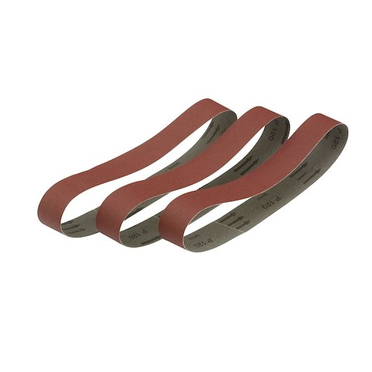 45mm x 715mm 100G Multi-Purpose Sanding Belt (3 Pack)