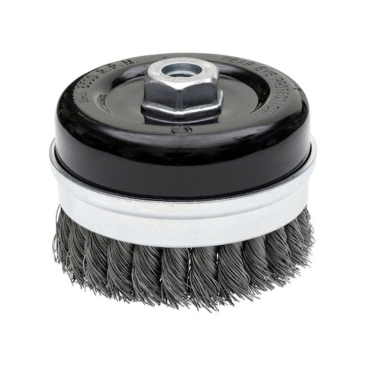 Twist Knot Wire Cup Brush
