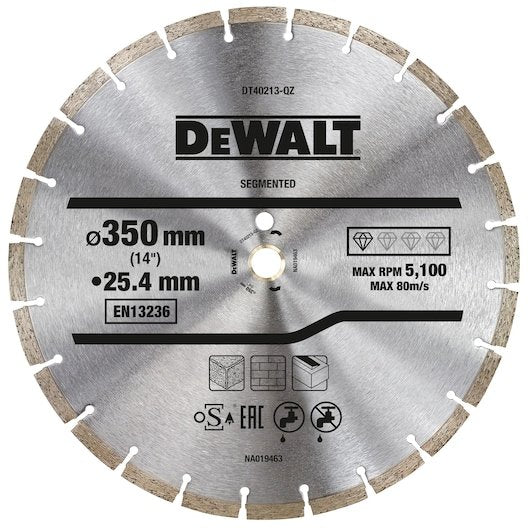 350x25.4mm Segmented Diamond Wheel