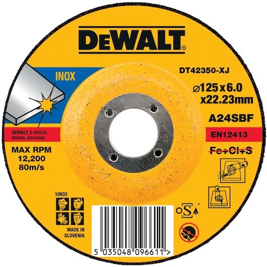 125mm Standard Inox Grinding Discs