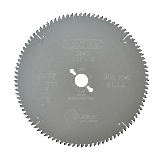 Extreme Workshop Circular Saw Blade 305mm 96T Arbor Diam - 30mm