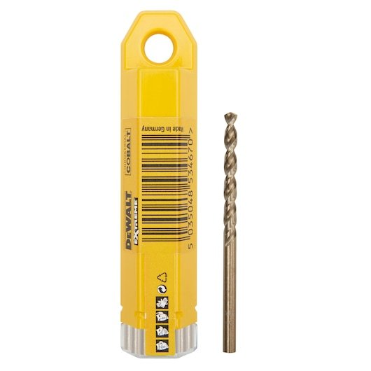 EXTREME 3mm x 61mm HSS-E Cobalt Alloy Steel Metal Drill Bit (10 Pack)