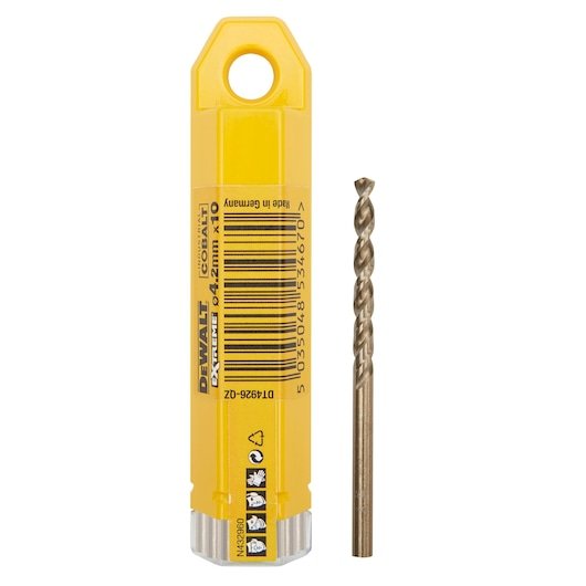 EXTREME 4.2mm x 75mm HSS-E Cobalt Alloy Steel Metal Drill Bit (10 Pack)